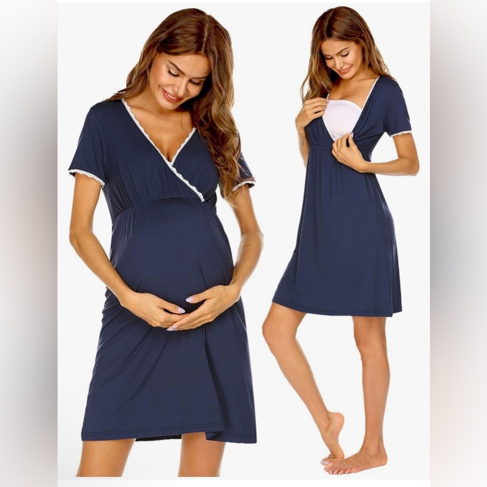 Maternity/post-partum nightgown